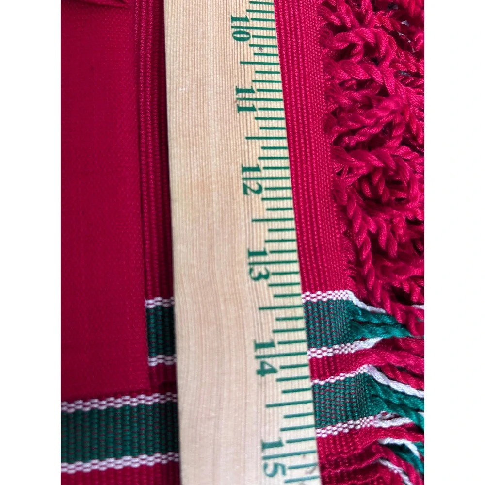Maya Works Guatemala Hand Woven Cotton‎ Tablecloth Placemats Holiday Napkins x 6